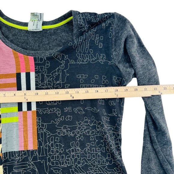 Volt Design Women's Long Sleeve Top size 4 Large Made in Canda Multicolor - Picture 4 of 6